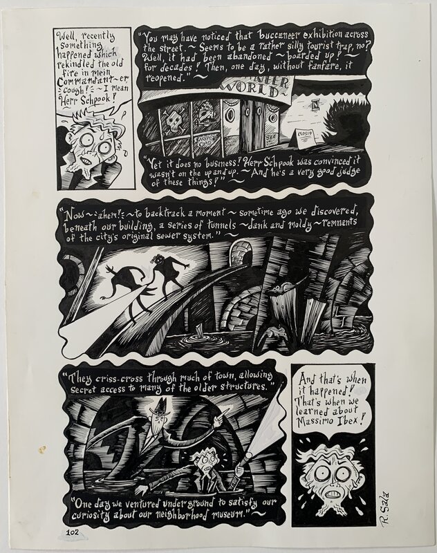 Richard Sala - Mad Night p102 - Comic Strip