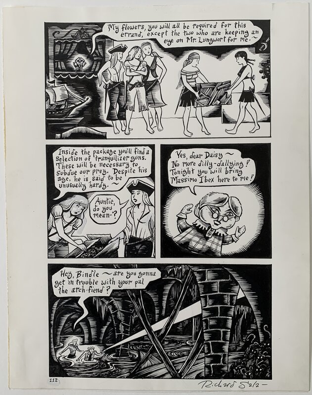 Richard Sala - Mad Night p112 - Comic Strip