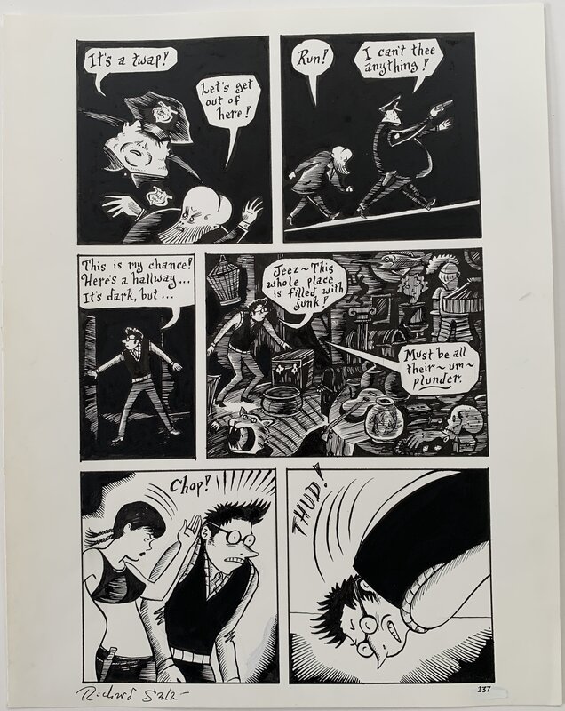 Richard Sala - Mad Night p137 - Comic Strip