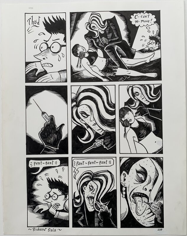 Richard Sala - Mad Night p139 - Comic Strip
