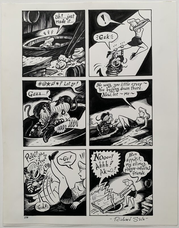 Richard Sala - Mad Night p156 - Comic Strip