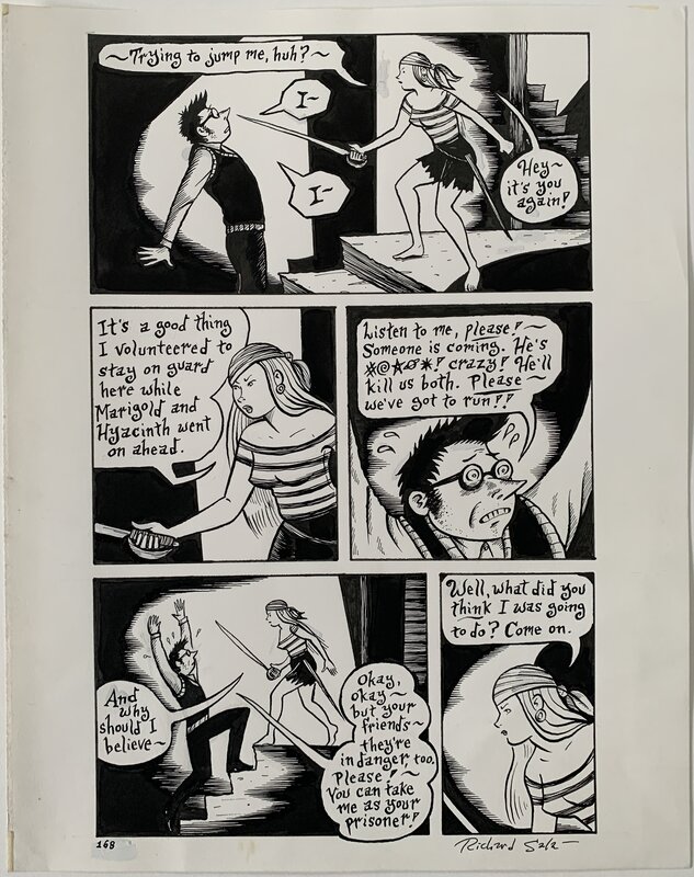 Richard Sala - Mad Night p168 - Comic Strip