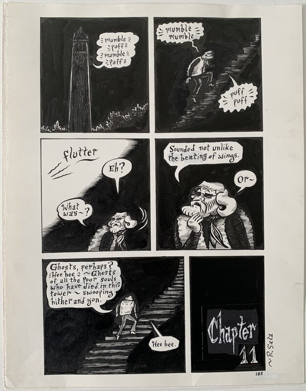 Richard Sala - Mad Night p183 - Comic Strip