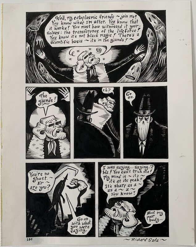 Richard Sala - Mad Night p184 - Comic Strip