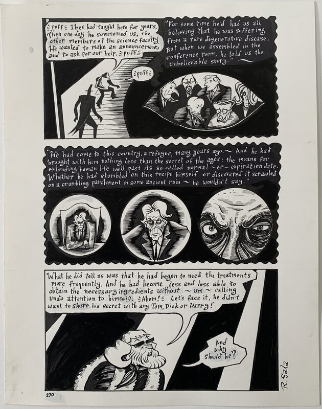 Richard Sala - Mad Night p190 - Comic Strip