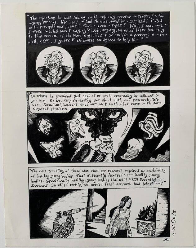 Richard Sala - Mad Night p191 - Comic Strip