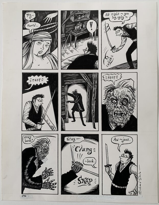 Richard Sala - Mad Night p196 - Comic Strip