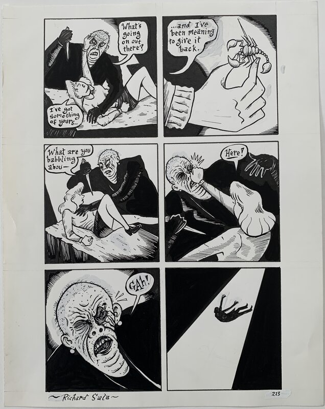 Richard Sala - Mad Night p213 - Comic Strip