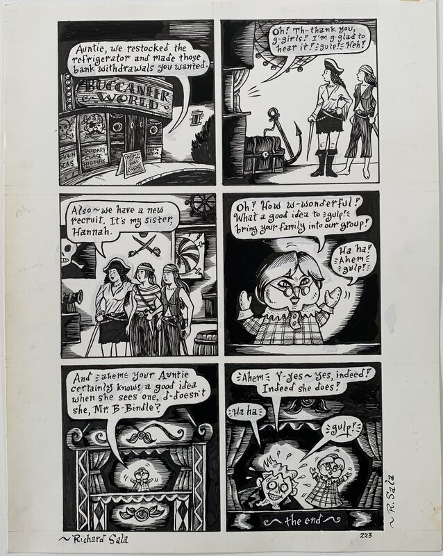 Richard Sala - Mad Night p223 - Comic Strip