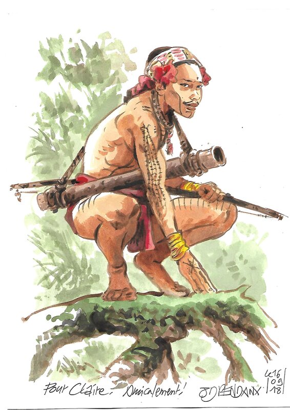 Mentawaï par Jean-Denis Pendanx, Tahnee Juguin - Illustration originale
