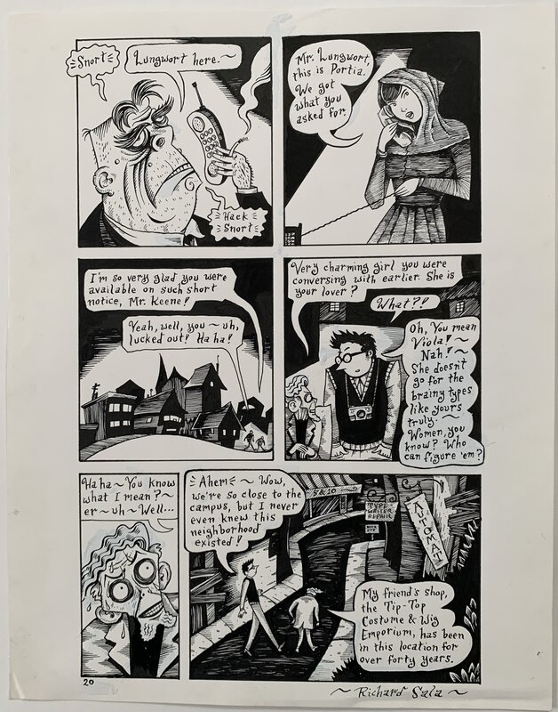 Richard Sala - Mad Night p020 - Comic Strip