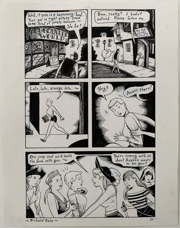 Richard Sala - Mad Night p021 - Comic Strip