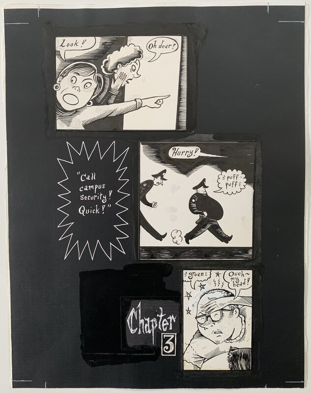 Richard Sala - Mad Night p043 - Planche originale