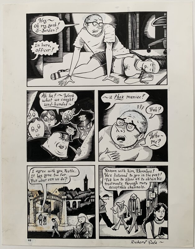 Richard Sala - Mad Night p044 - Comic Strip