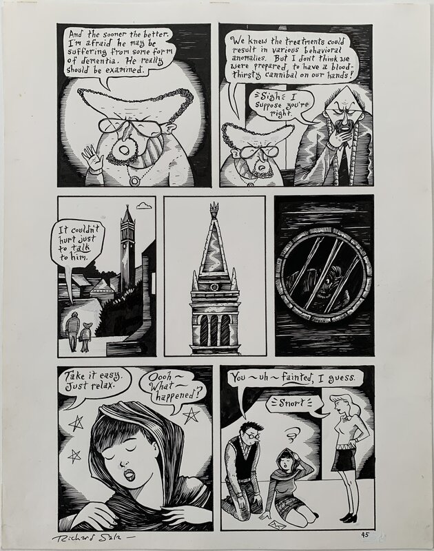 Richard Sala - Mad Night p045 - Comic Strip
