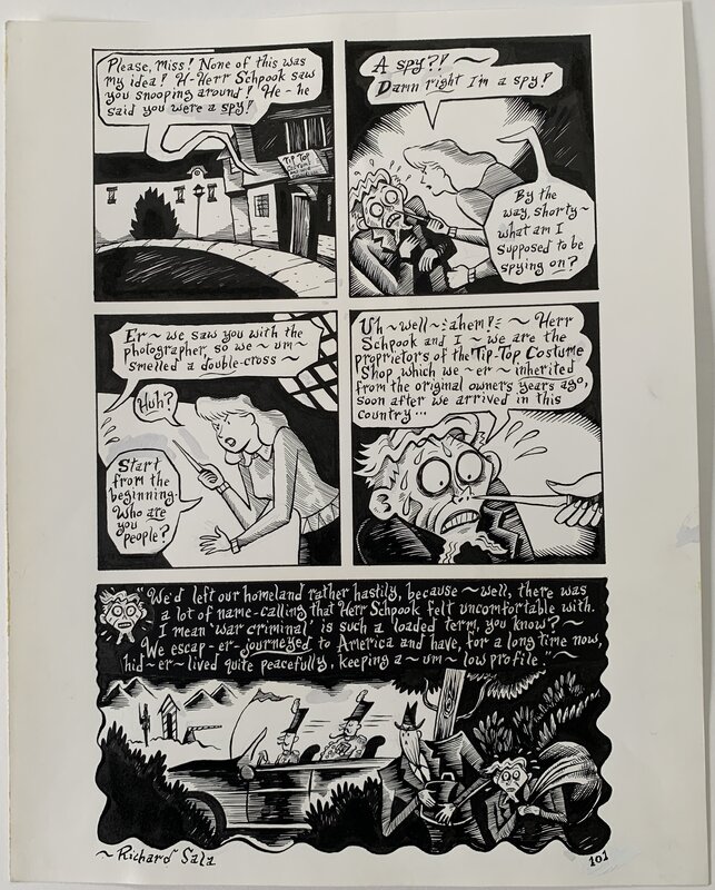 Richard Sala - Mad Night p101 - Comic Strip