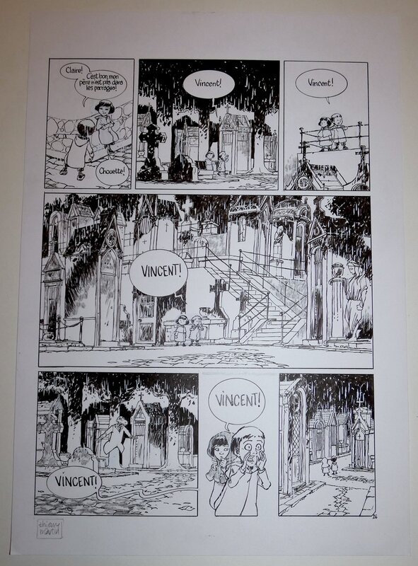 Thierry Martin, Au pays des Ombres - Planche 26 - Comic Strip