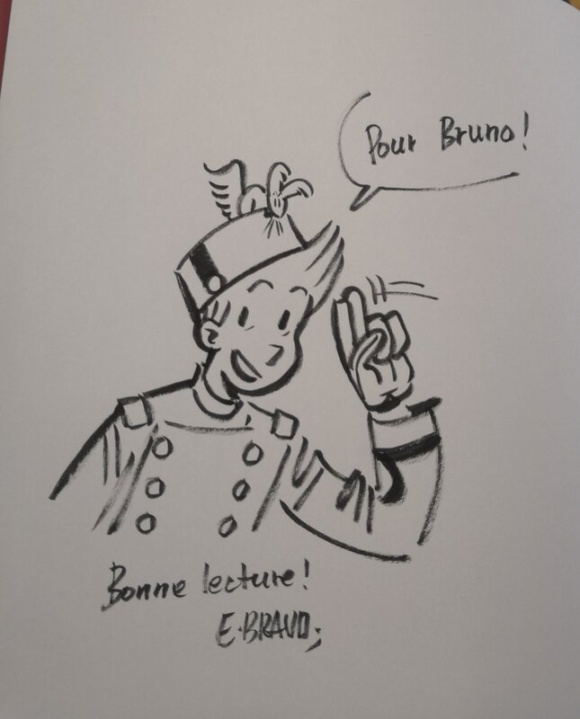 Spirou by Émile Bravo - Sketch