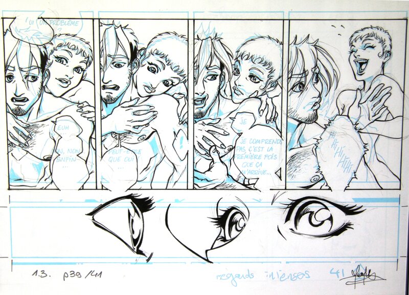 Trantkat, Hk Extrait d'une planche du Tome 1.3 - Planche originale