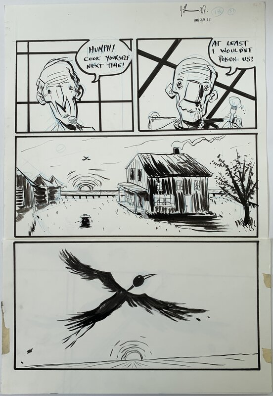 Jeff Lemire, Essex County Volume 2: Ghost Stories - p301 - Planche originale