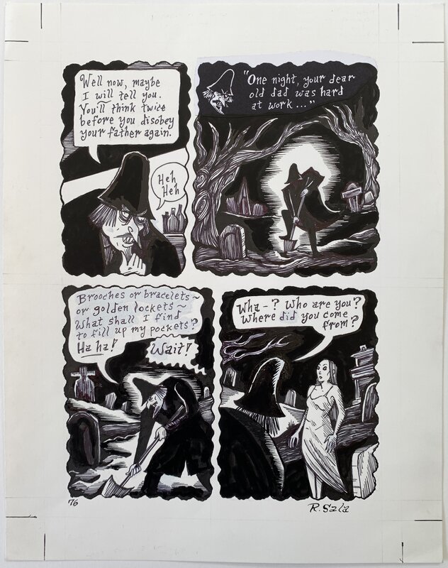 Richard Sala - The Grave Robber's Daughter - p76 - Comic Strip