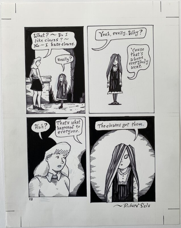 Richard Sala - The Grave Robber's Daughter - p28 - Comic Strip