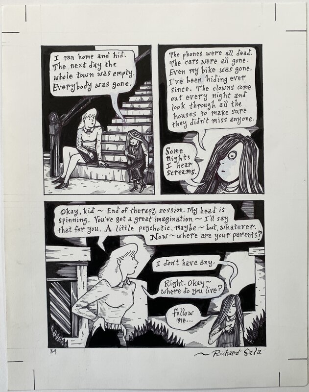 Richard Sala - The Grave Robber's Daughter - p34 - Comic Strip