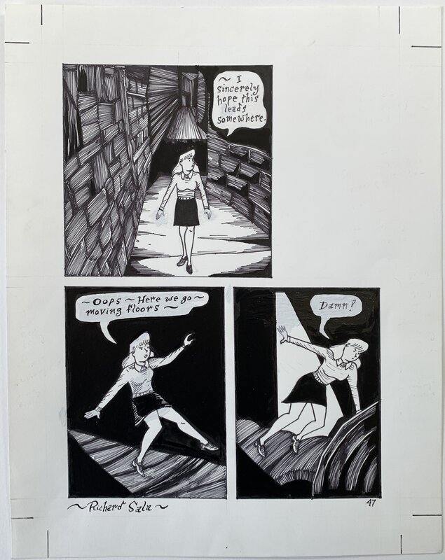 Richard Sala - The Grave Robber's Daughter - p47 - Comic Strip