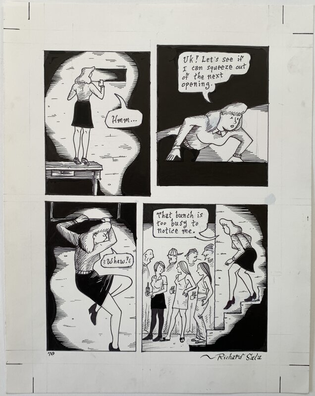 Richard Sala - The Grave Robber's Daughter - p70 - Comic Strip
