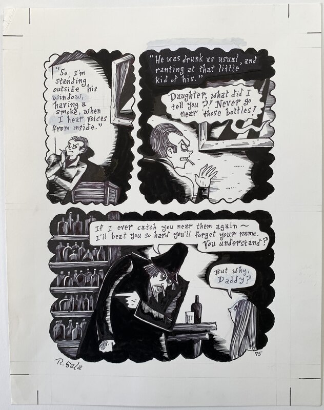 Richard Sala - The Grave Robber's Daughter - p75 - Comic Strip