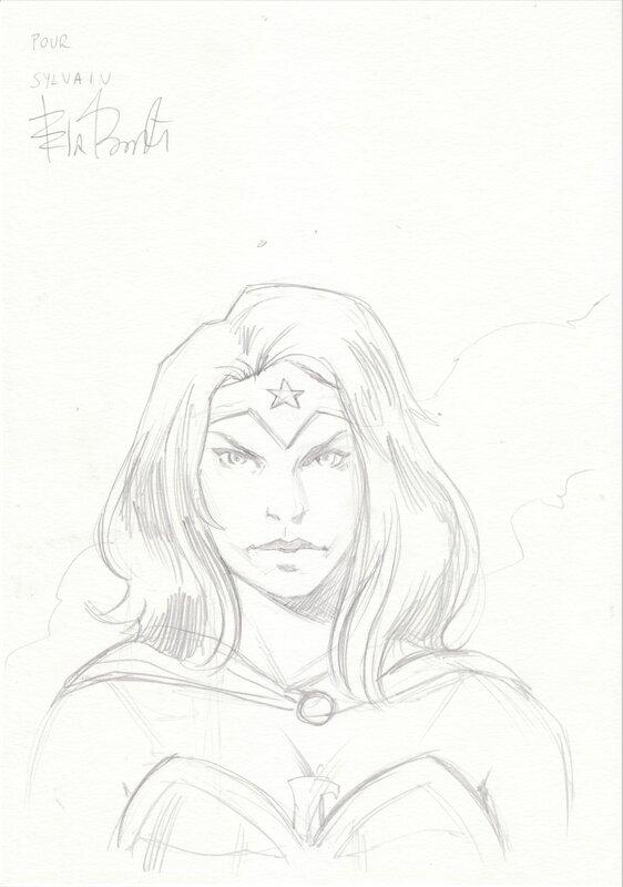 Wonder Woman by Elia Bonetti - Sketch