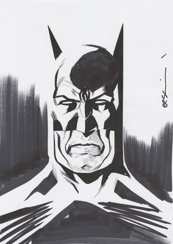 Batman by Gary Erskine - Sketch