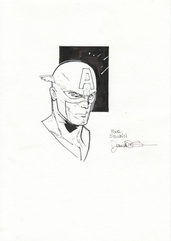 Captain America by Davide Gianfelice - Sketch