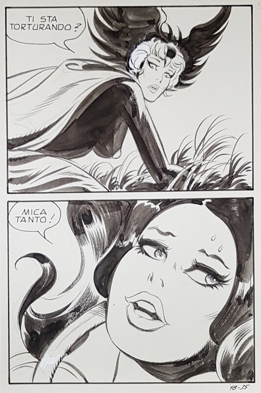 Biancaneve #18 p35 par Leone Frollo - Planche originale