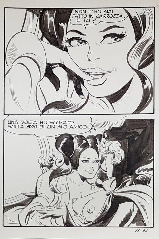 Biancaneve #18 p86 par Leone Frollo - Planche originale