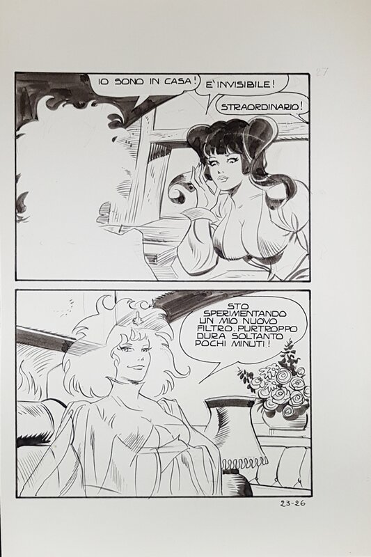 Biancaneve #23 p26 par Leone Frollo - Planche originale