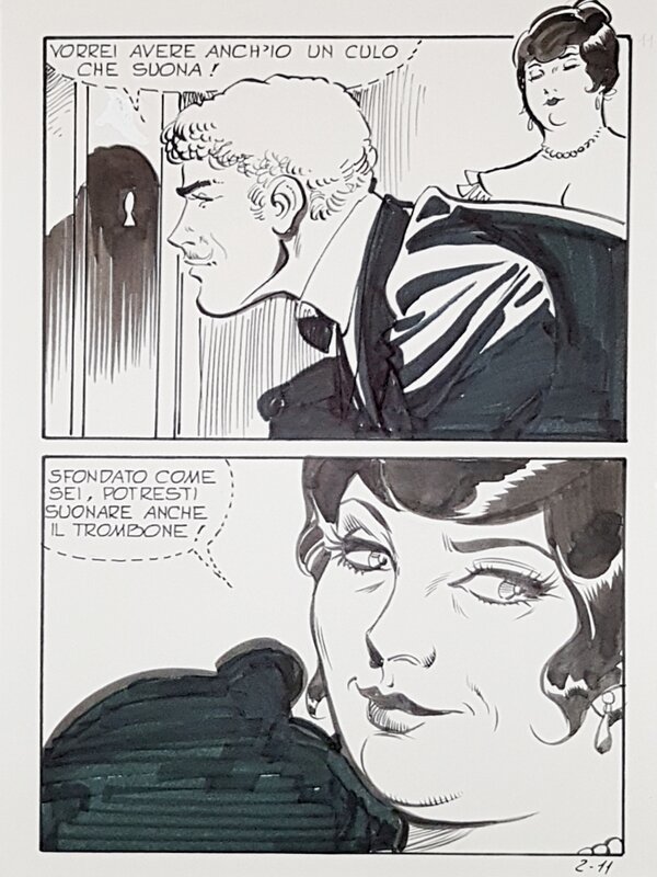 Casino #2 p11 par Leone Frollo - Planche originale