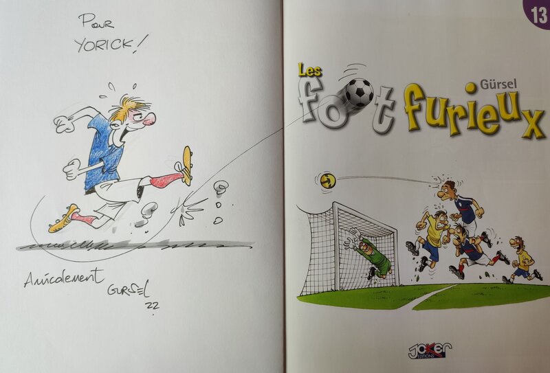 Gürçan Gürsel, Les foot furieux T.13 - Dédicace