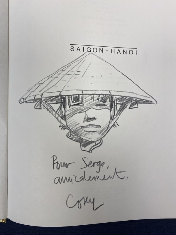 Saïgon Hanoï by Cosey - Sketch