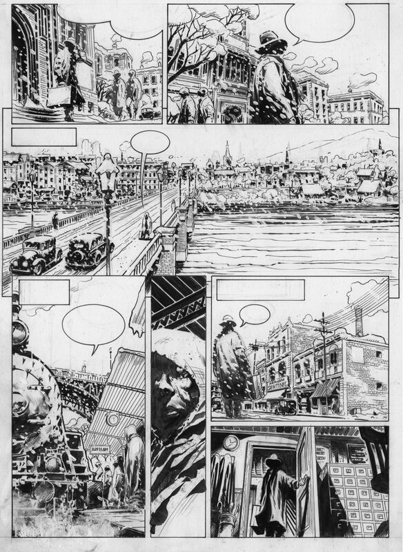 Manuel Garcia, Richard. D. Nolane, Dijjo Lima, Arkham Mystéries - Tome 1 - Planche 31 - Planche originale