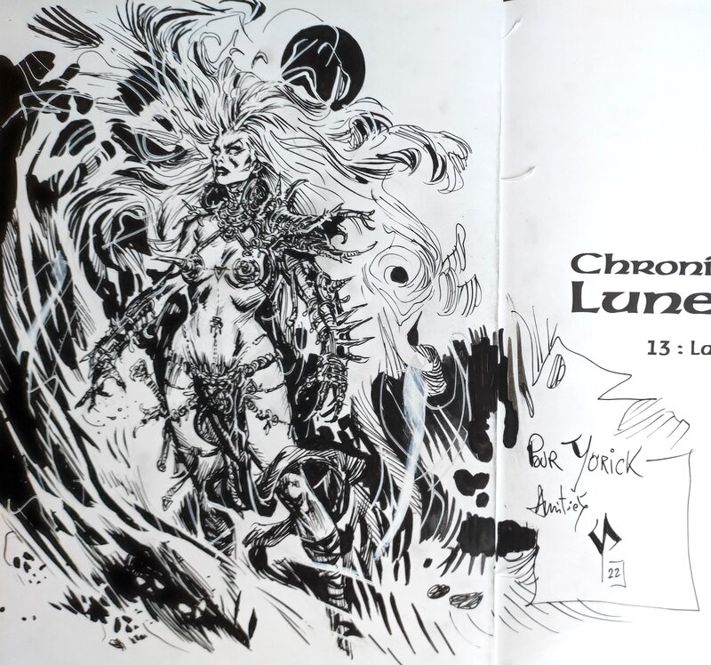 Cyril Pontet, Chroniques de la lune noire T.13 La prophétie - Sketch