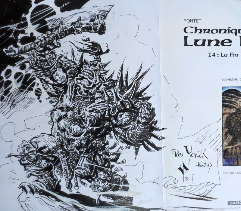 Cyril Pontet, Chroniques de la lune noire T.14 La fin des temps - Sketch