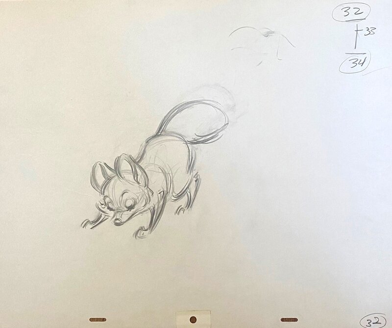 Rox & rouky by Glen Keane, Studios Disney - Comic Strip