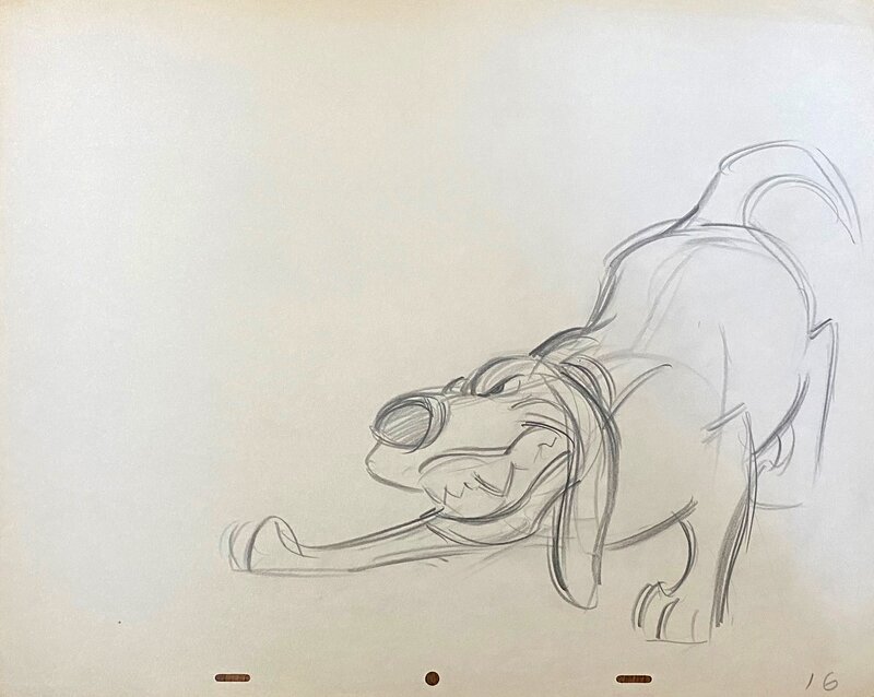 Rox & Rouky by Glen Keane, Studios Disney - Comic Strip