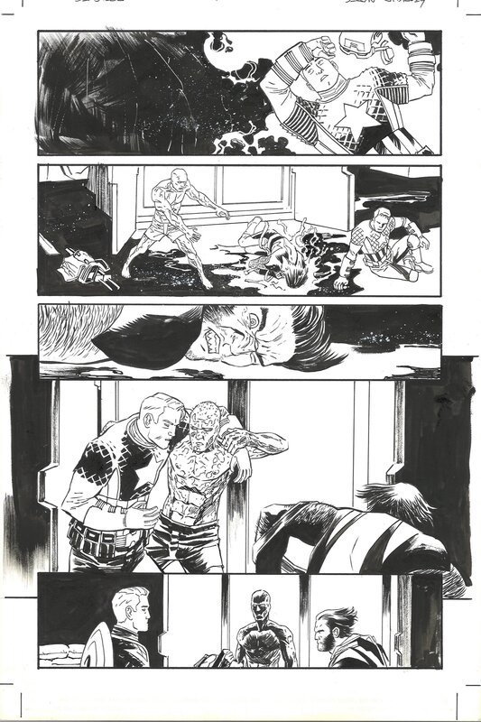 Deadpool 17 page 2 par Declan Shalvey - Planche originale