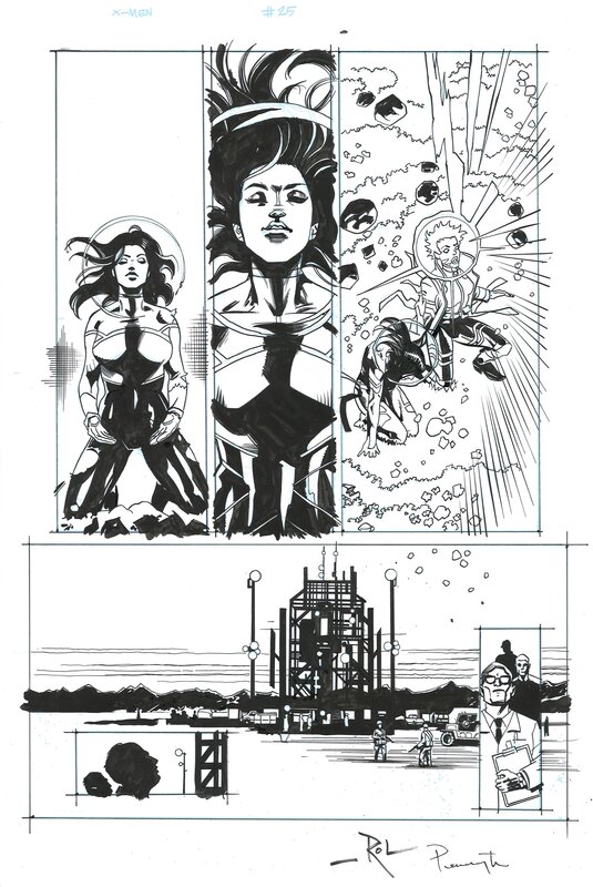 X-Men #25 by Mark Pennington - Comic Strip