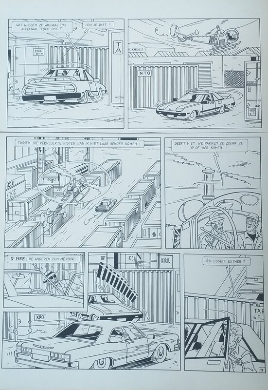 For sale - De Rop - Planche 7 - récit publié à déterminer by Eduard De Rop - Comic Strip