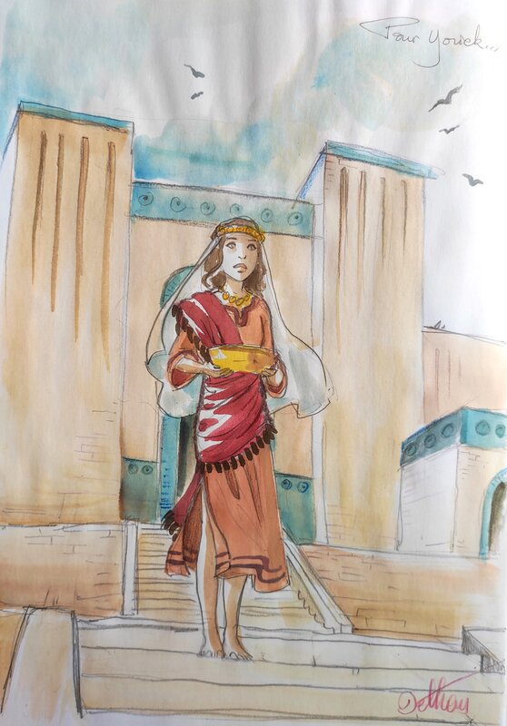 Isabelle Dethan, Sur les terres d'Horus T.6 Hori ou le courroux d'Istar - Dédicace