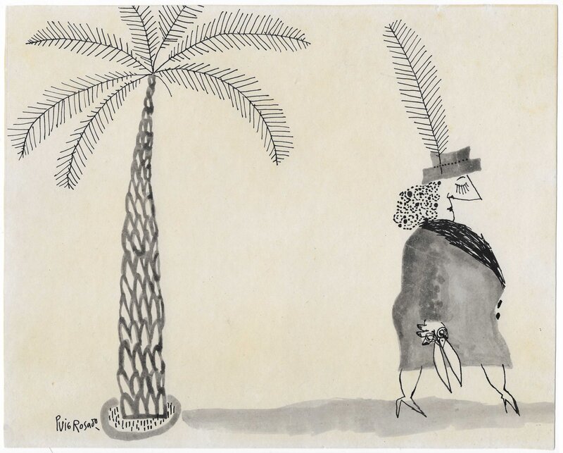 Palm Hat par Fernando Puig Rosado - Planche originale