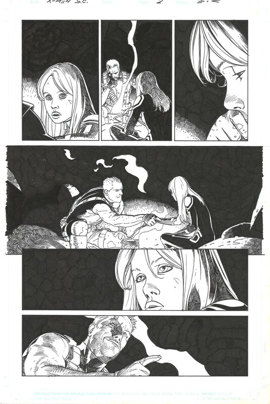 Esad Ribic, X-Men Second Coming #2 p10 - Comic Strip